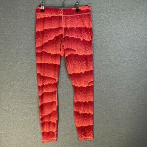 Puma Leggings Womens Medium Orange Pink Drycell Athletic Running Workout Gym